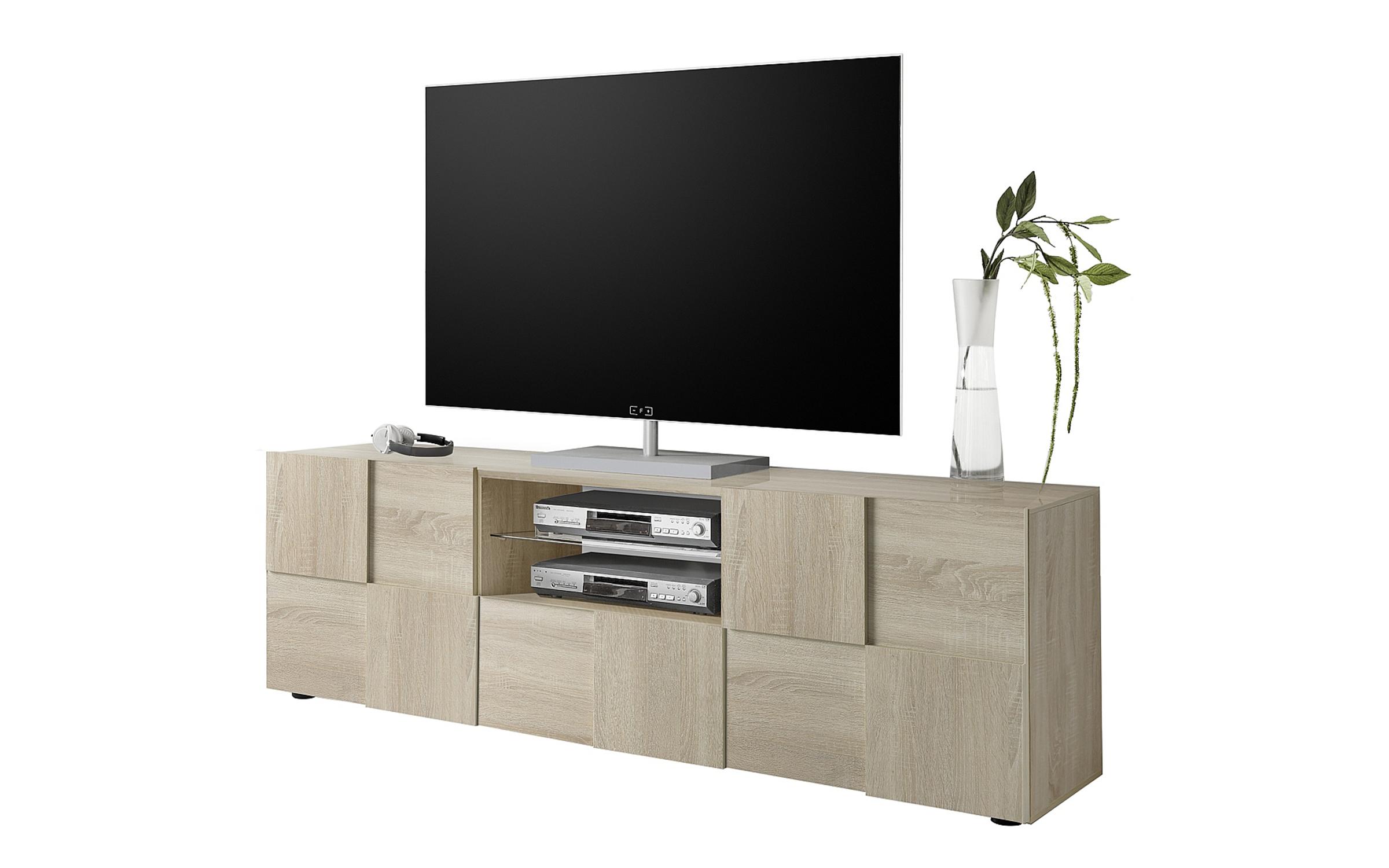 Modul TV Emelin 180, stejar sonoma  3